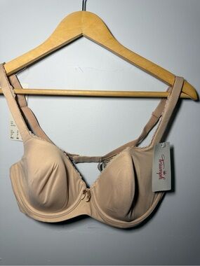 Triumph Perfectly Soft WHP Bra 36C/80C Nude Brige with Tags